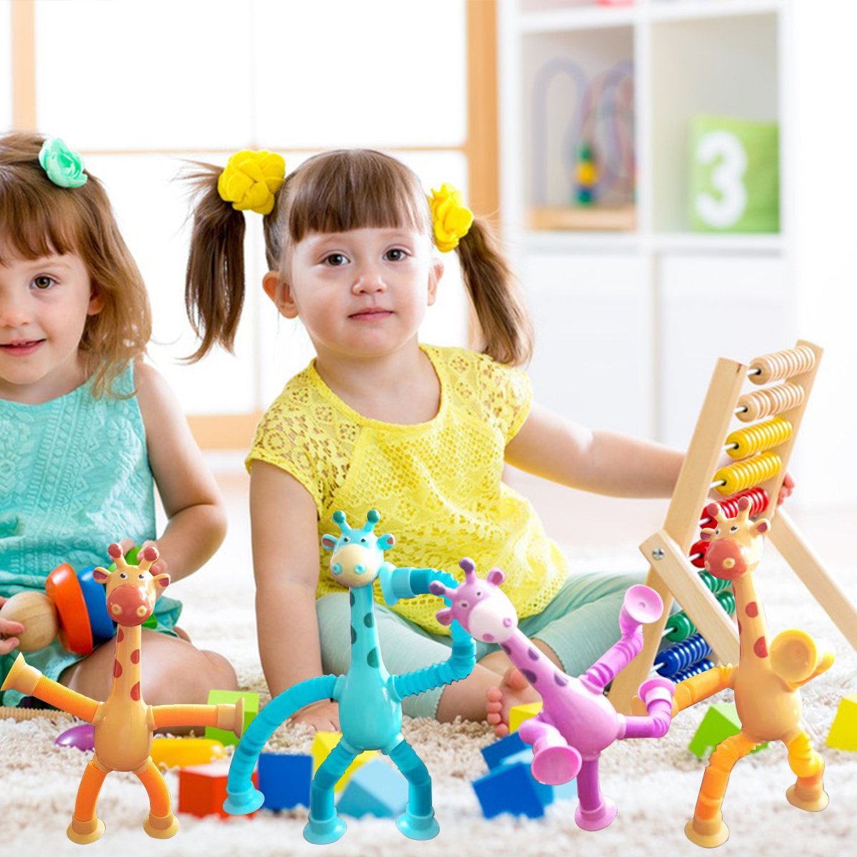 Giraffe Tubes Fidget Toy