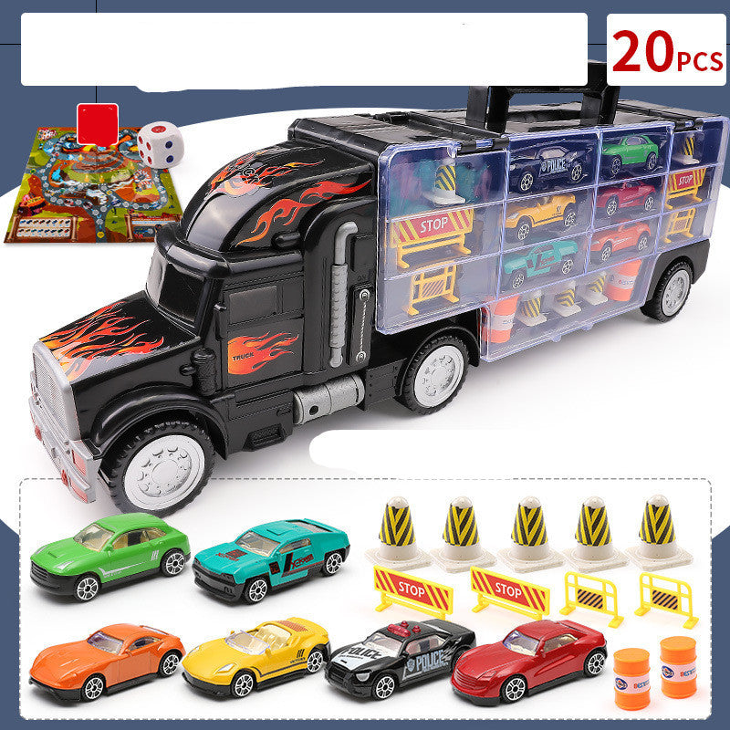Children's Big Truck full of Cars