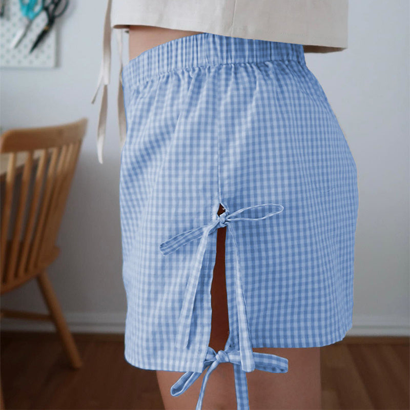 Loose Shorts Lace-up