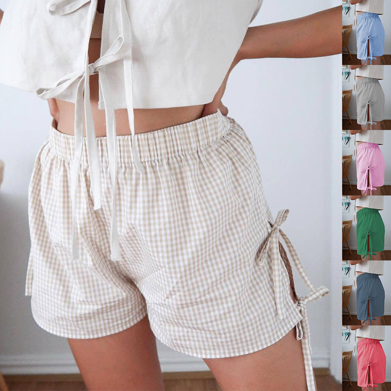 Loose Shorts Lace-up