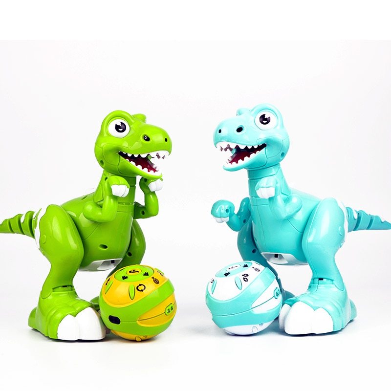 RC Dinosaur Music Dance 2-Colors Remote Control