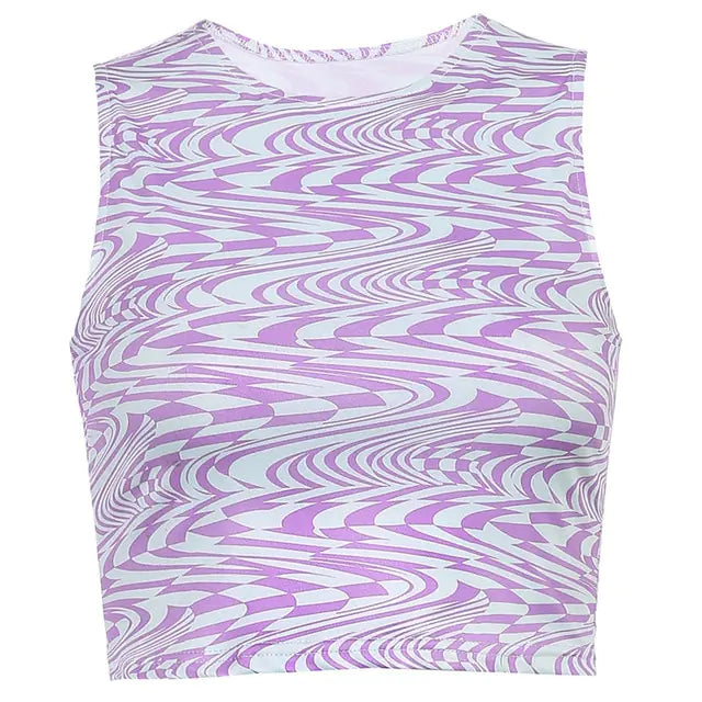 Aesthetics Crop Tops