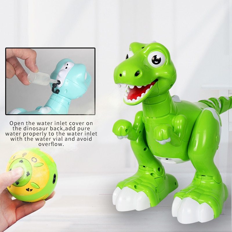 RC Dinosaur Music Dance 2-Colors Remote Control