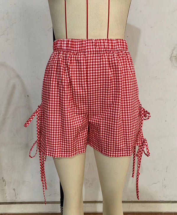 Loose Shorts Lace-up