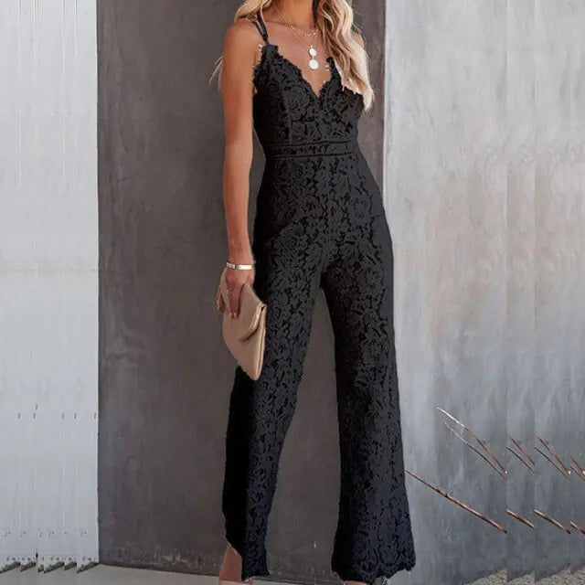 Summer Sleeveless Party Jumpsuit