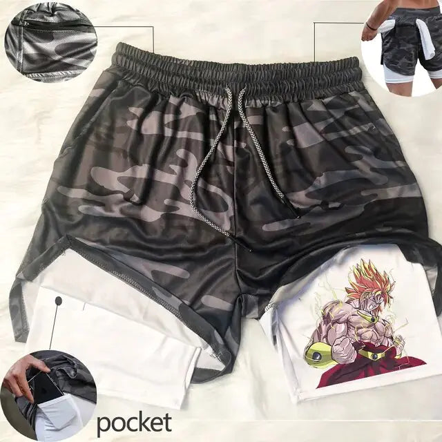 Running Shorts Men Fitness Gym Training