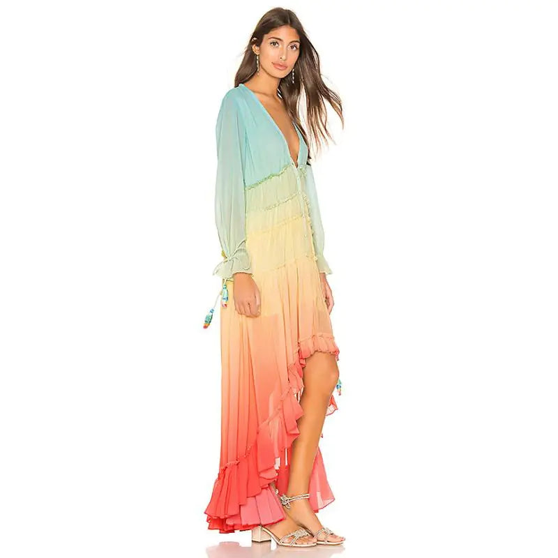 Vibrant Bohemian Dress