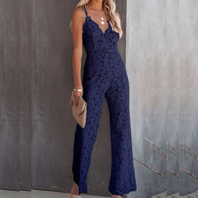 Summer Sleeveless Party Jumpsuit