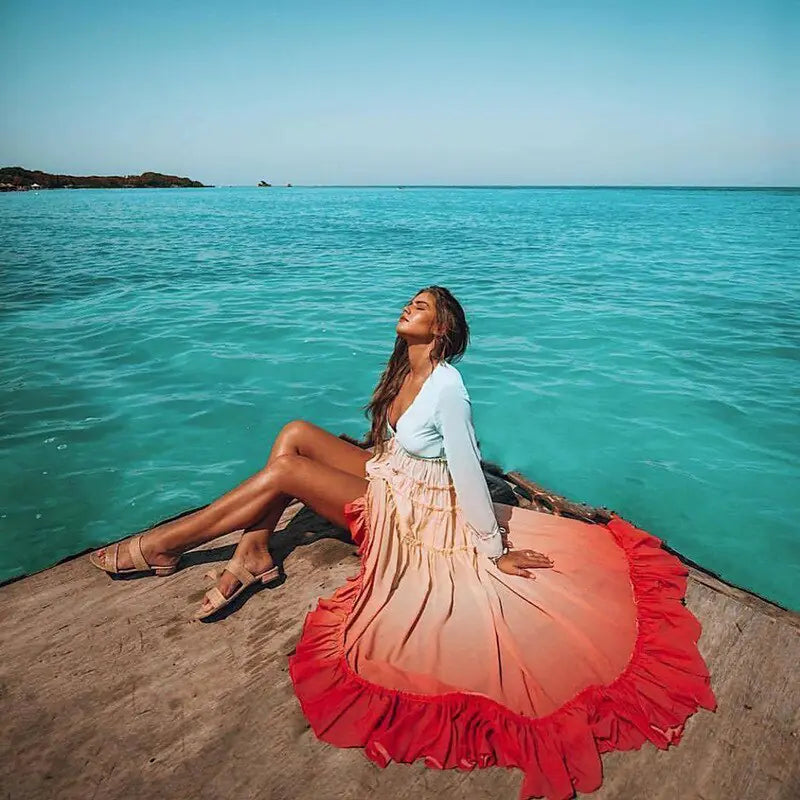 Vibrant Bohemian Dress
