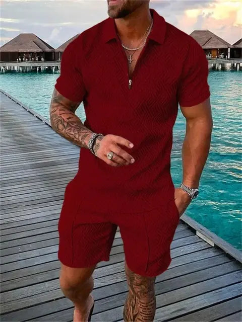 Two-Piece Casual Sportswear Set