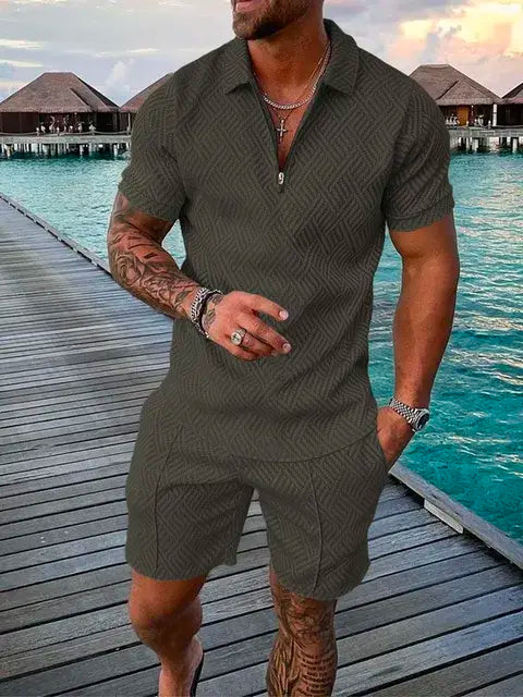 Two-Piece Casual Sportswear Set