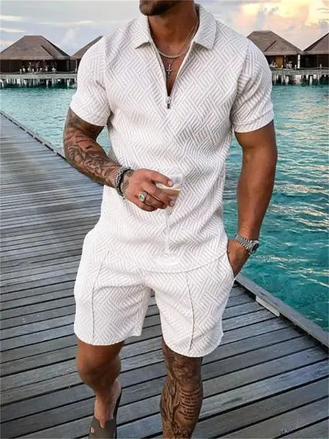 Two-Piece Casual Sportswear Set