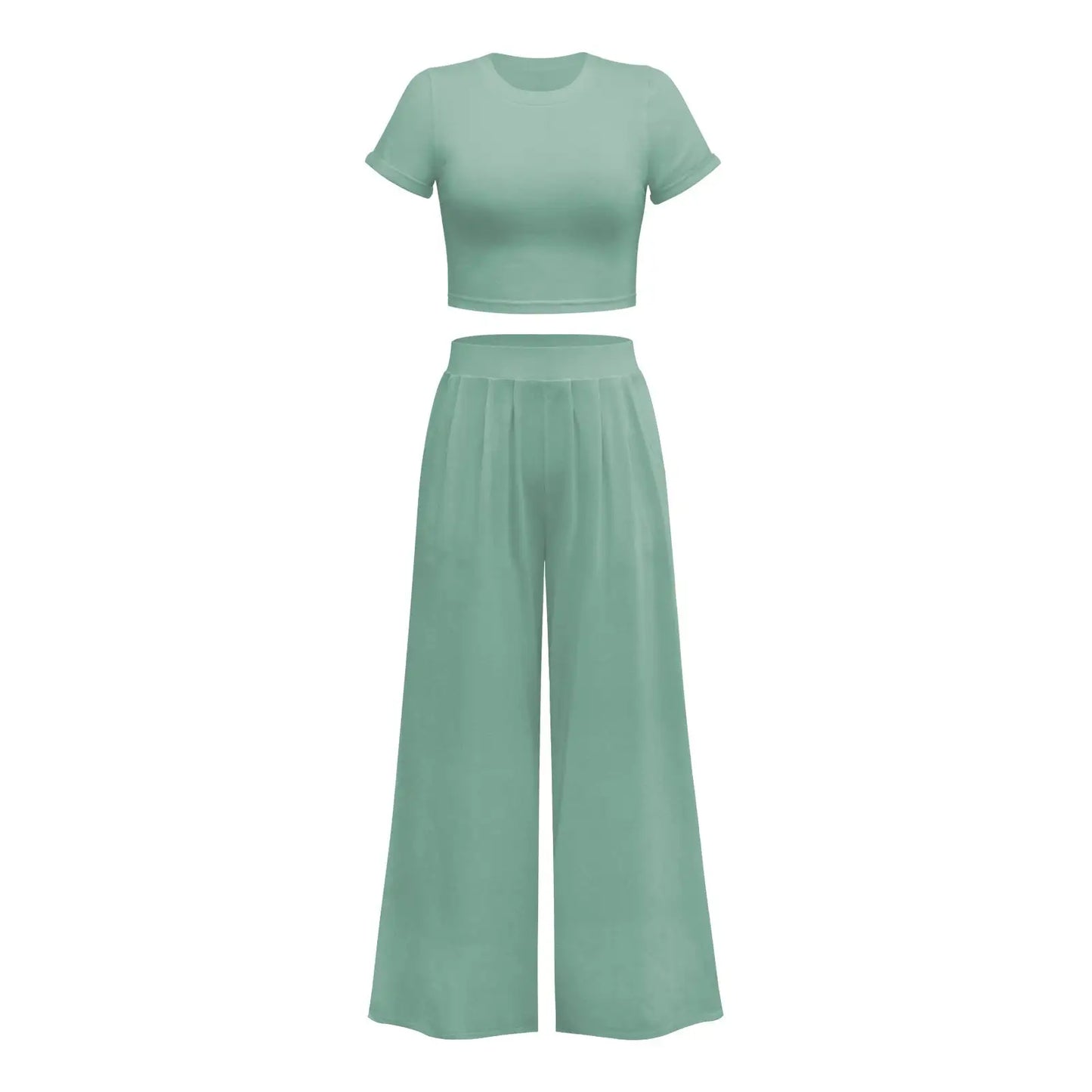 Lounge Wide Legged Pants Set