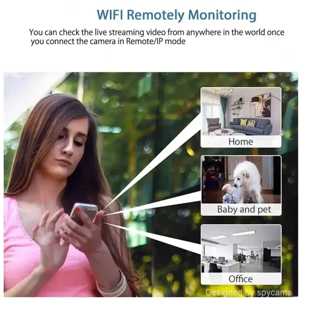 Mini WIFI Camera 1080P HD with Night Vision