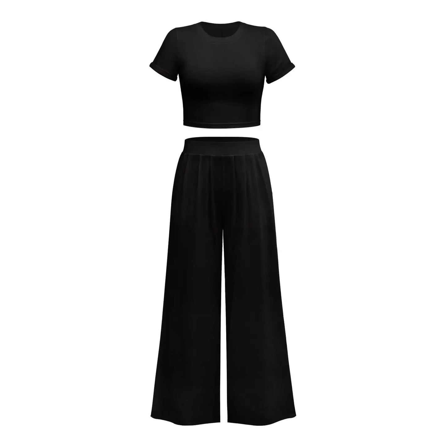Lounge Wide Legged Pants Set