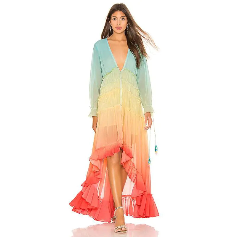 Vibrant Bohemian Dress