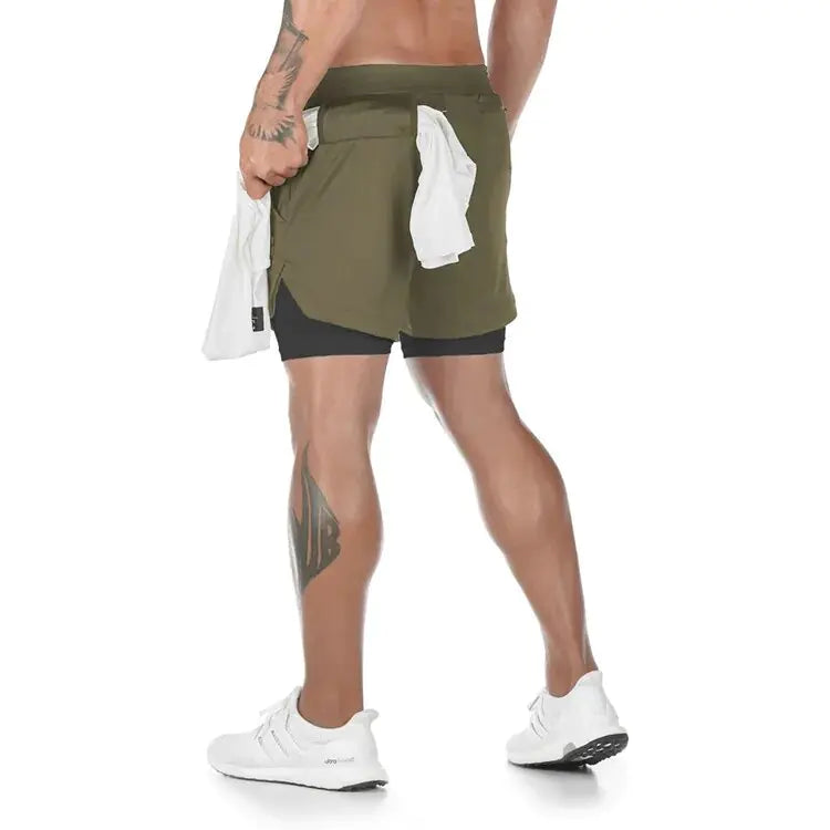 Running Shorts Men Fitness Gym Training