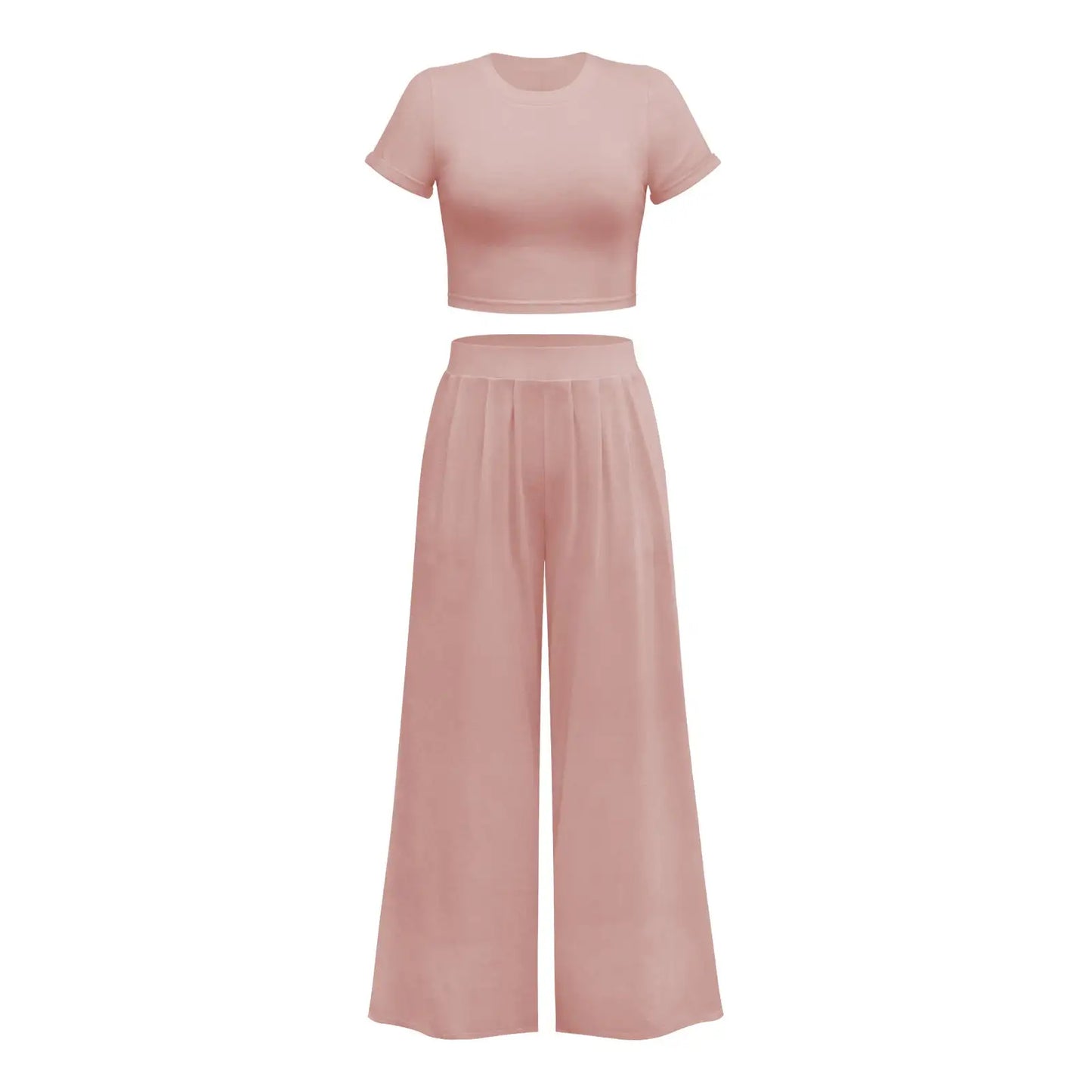 Lounge Wide Legged Pants Set