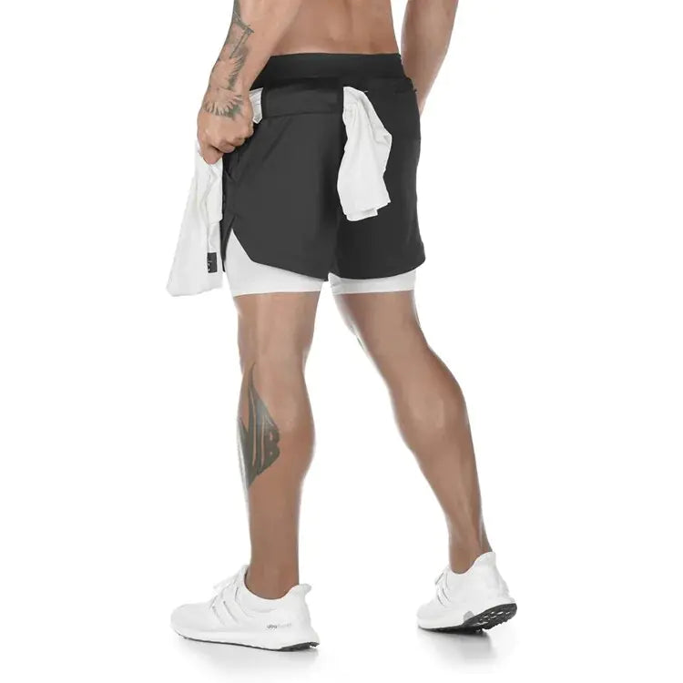 Running Shorts Men Fitness Gym Training