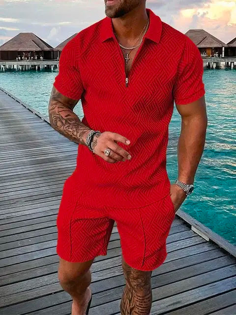 Two-Piece Casual Sportswear Set