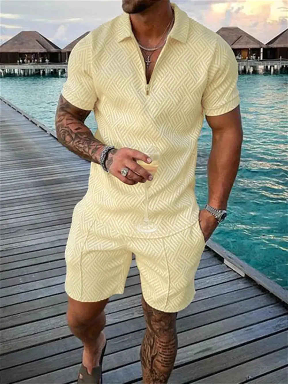 Two-Piece Casual Sportswear Set