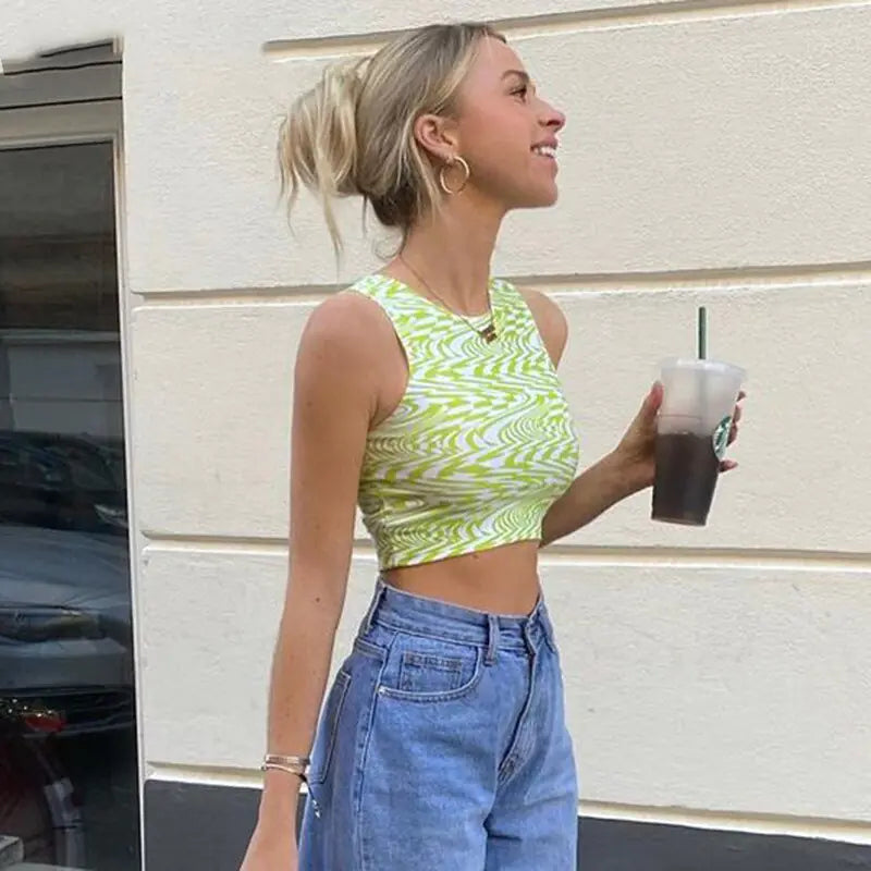Aesthetics Crop Tops