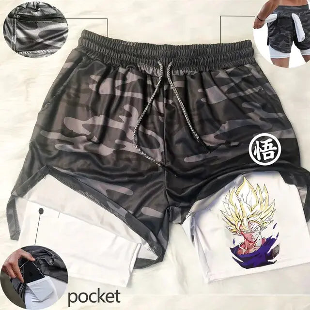 Running Shorts Men Fitness Gym Training