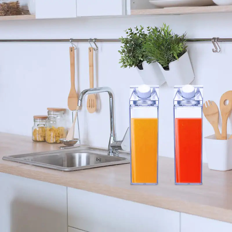 Milk Carton Water Bottle
