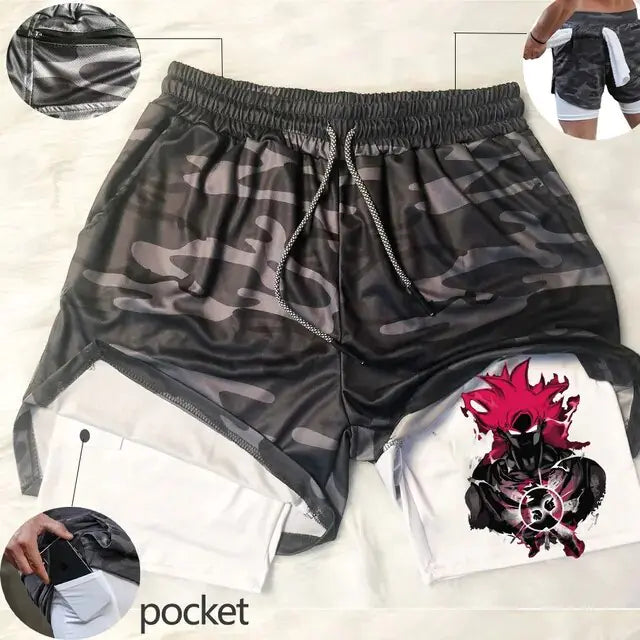 Running Shorts Men Fitness Gym Training