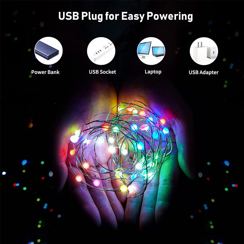 USB Smart Bluetooth Led String Light App Control