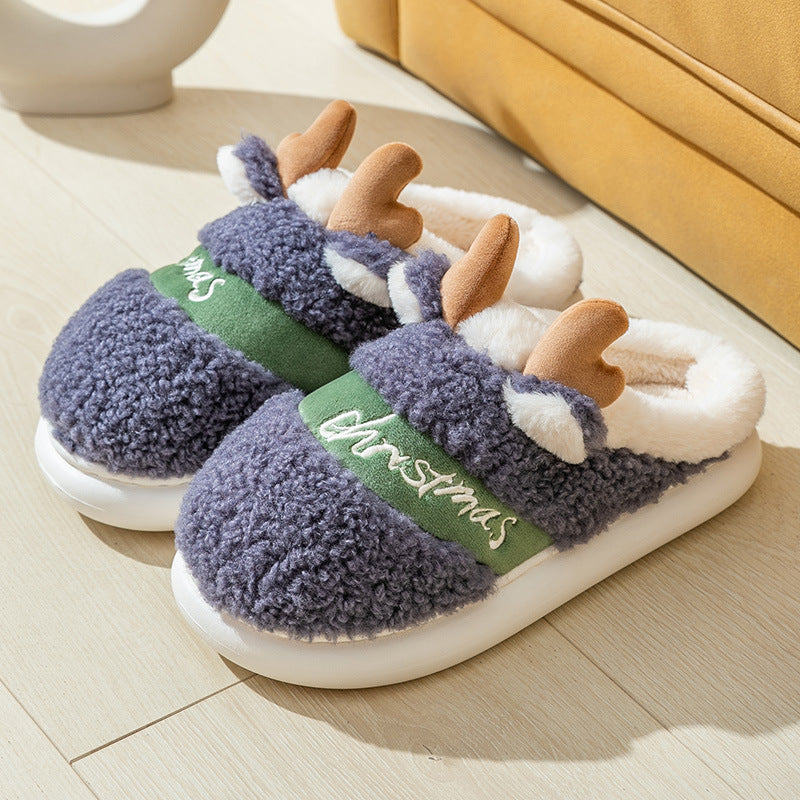 Soft Cozy Christmas Slippers