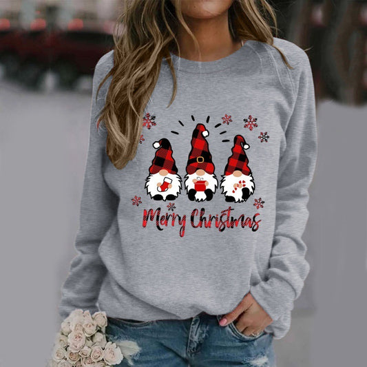 Women's Christmas Winter Round Neck