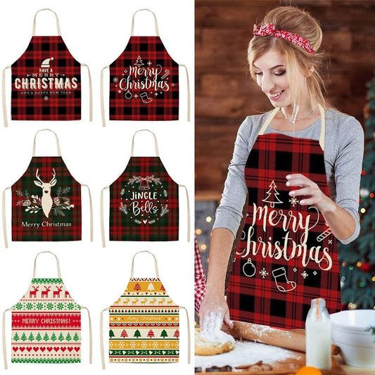 Christmas cooking apron