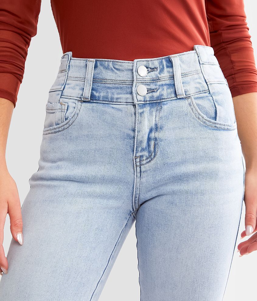 Women's High Waist Elastic Denim Jeans