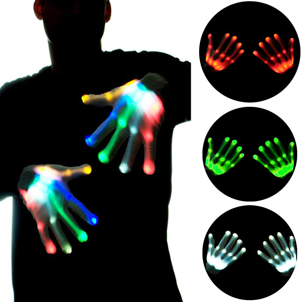 LED Light Up Skeleton Hands