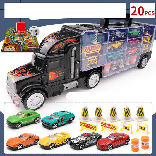 Children's Big Truck full of Cars