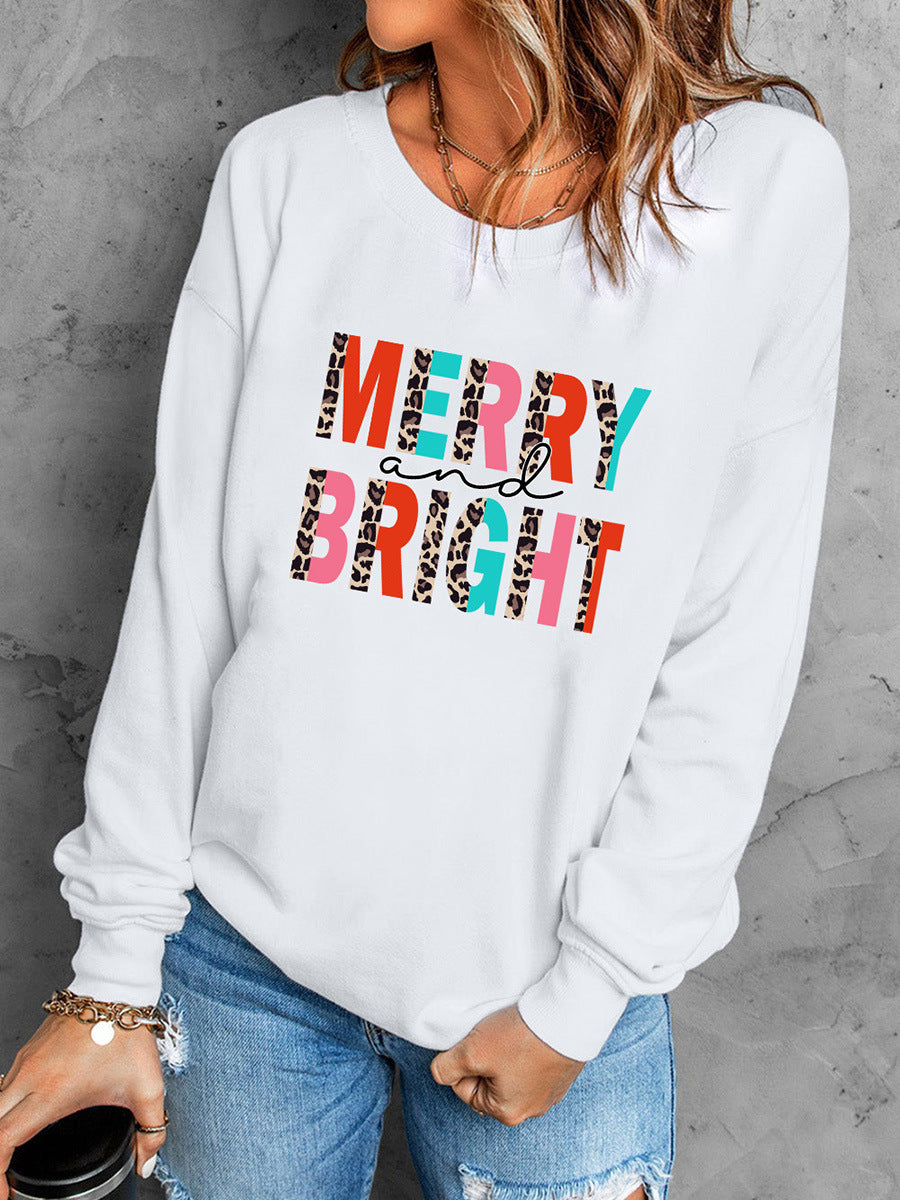 Rainbow Letter Christmas Sweater