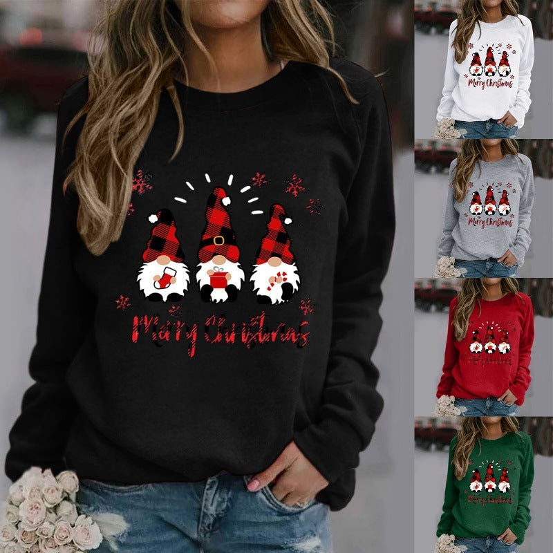 Women's Christmas Winter Round Neck