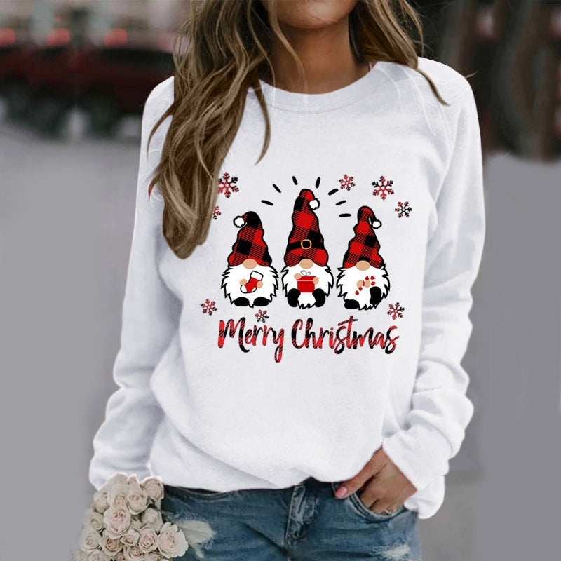 Women's Christmas Winter Round Neck