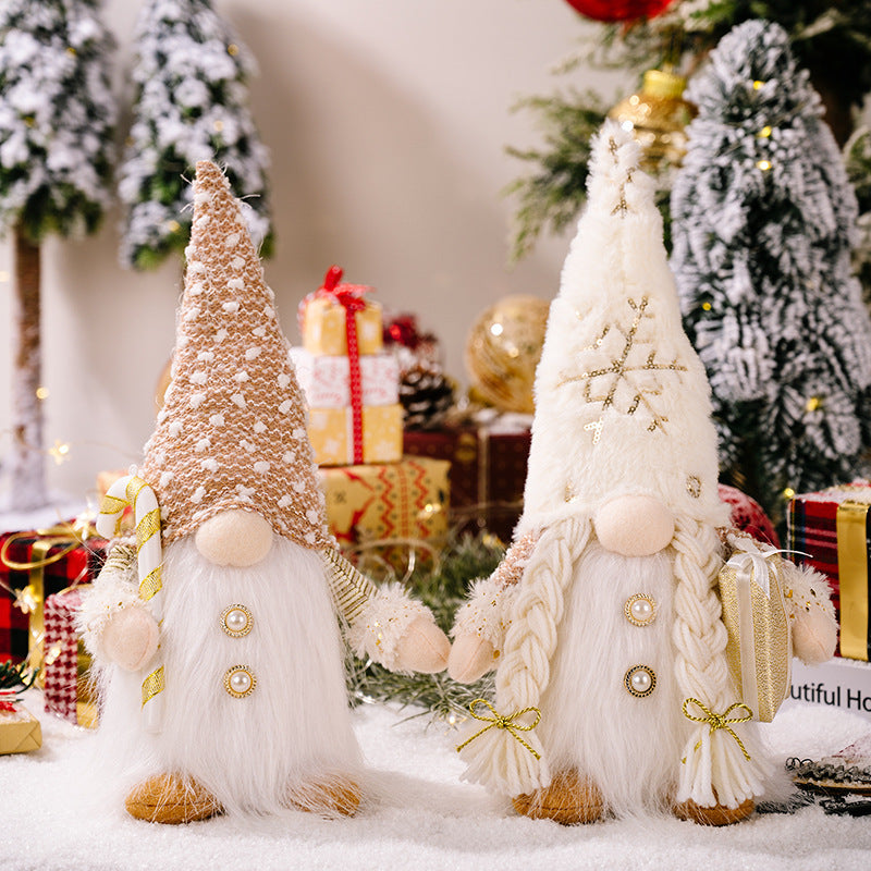 Christmas Fabric Gnome Decorations