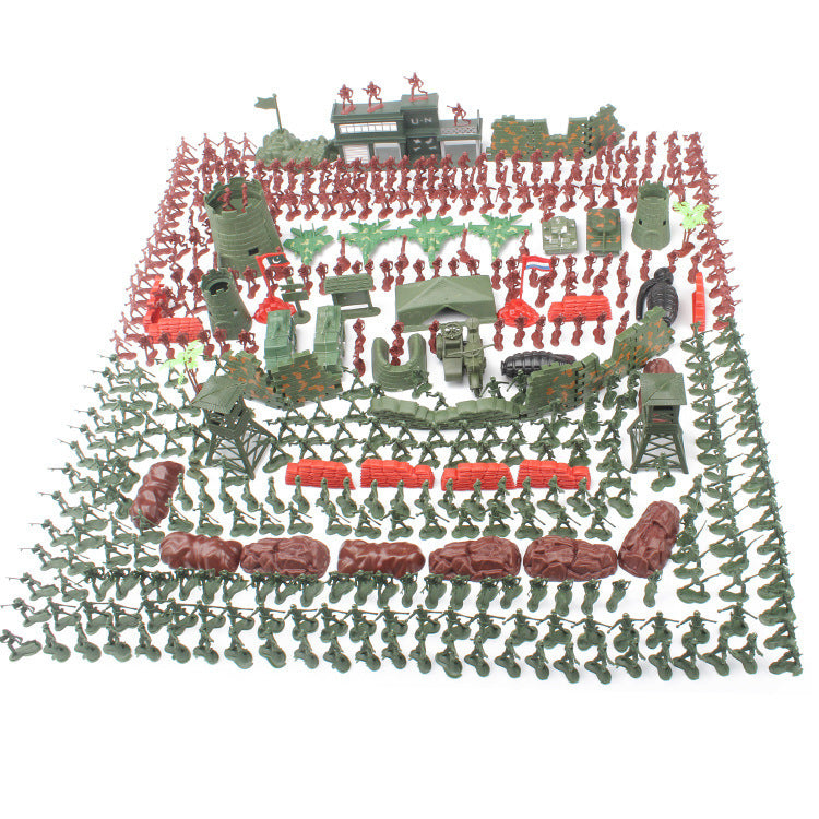 Small Soldier Model Set 500 Pieces 4cm Kids Toys