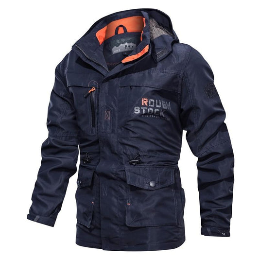 Cross-border men's jacket mid-length