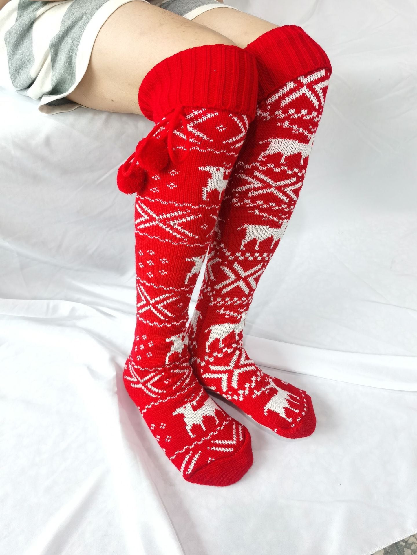 Christmas Long Knee Socks