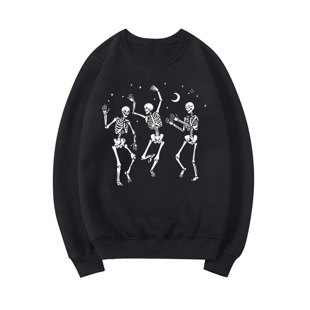 Fashion Halloween Party Skull Shirt