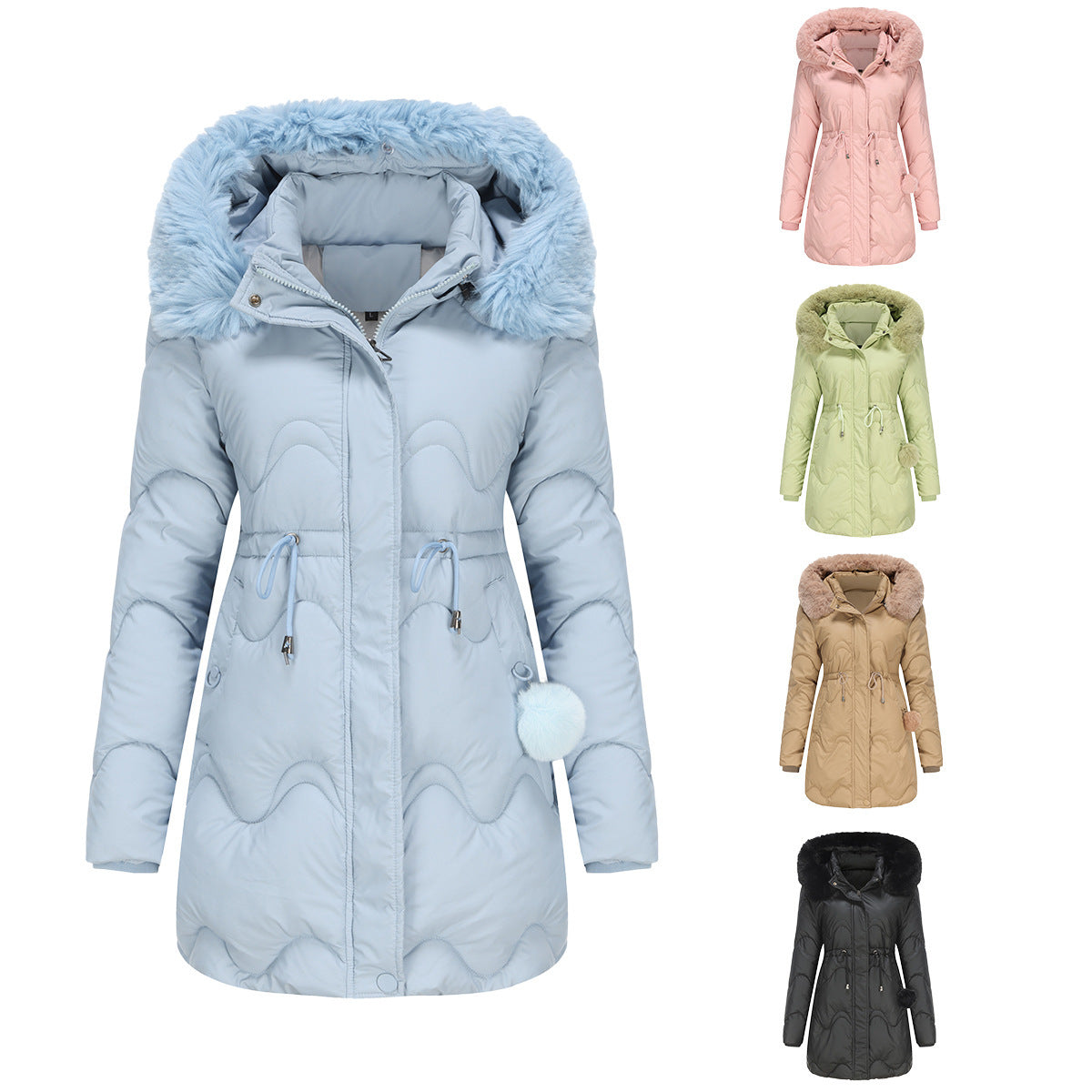 Women's Cotton Wool Winter Warm Jacket