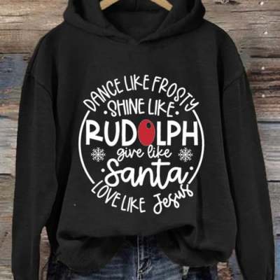 Dance like Frosty Christmas Hoodie