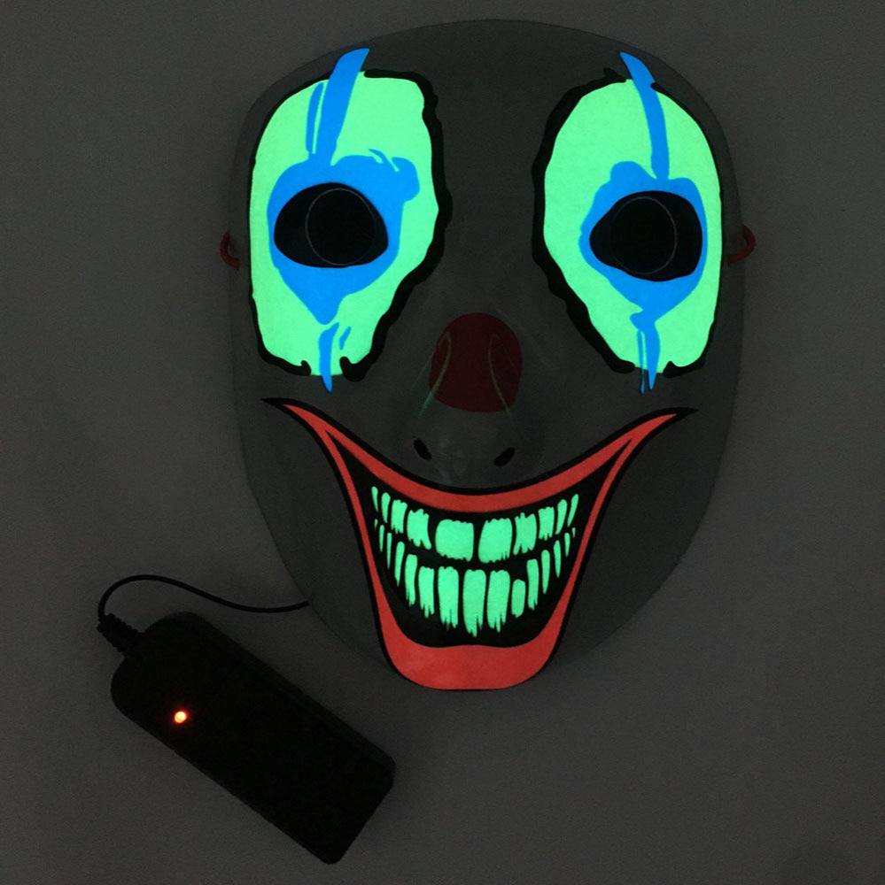 LED Mask Neon Mask Halloween