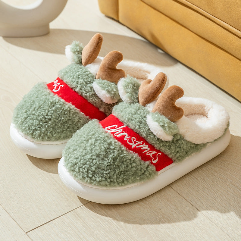 Soft Cozy Christmas Slippers