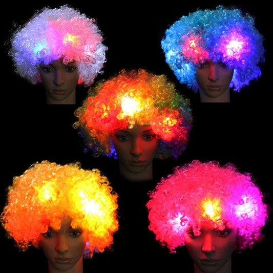 Glowing Clown Hair