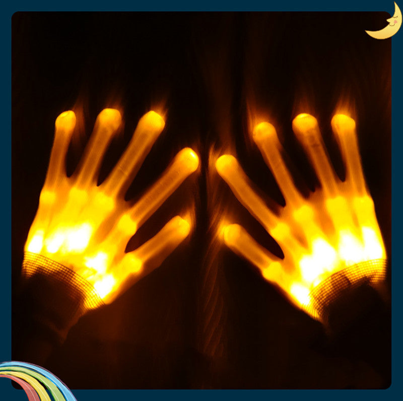 LED Light Up Skeleton Hands